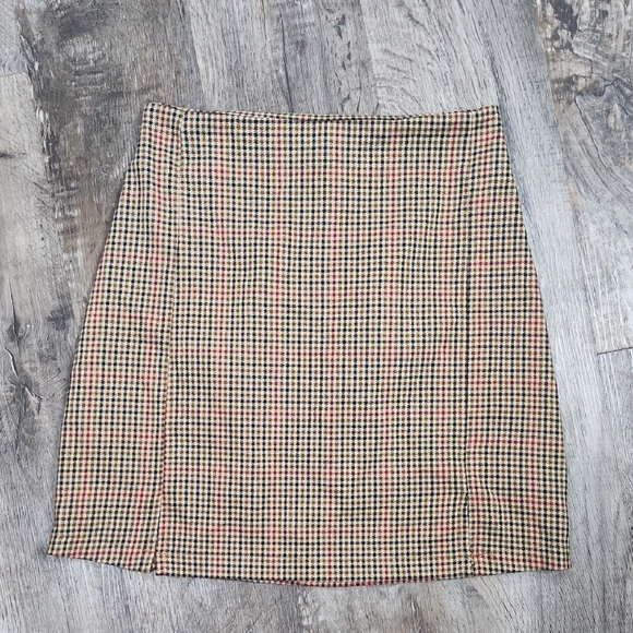 Bradley Melville John Galt Classic Checkered Women's Skirt One Size - Picture 1 of 8